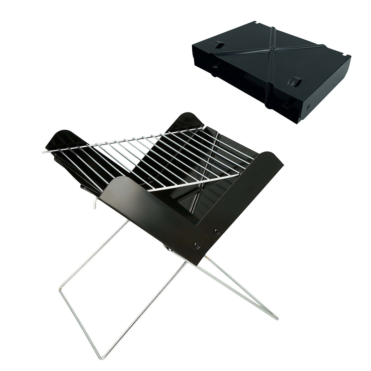 Asador portatil plegable