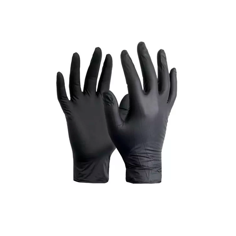 Guantes Nitrilo Bluzen Negro 1000Piezas