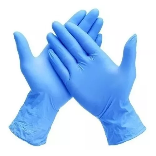 Guantes Nitrilo Yani Med  Azul